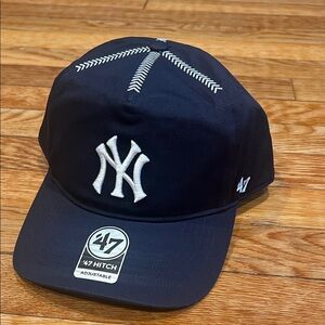 Madhappy baseball hat Yankees New York navy topstitch 47 hitch adjustable